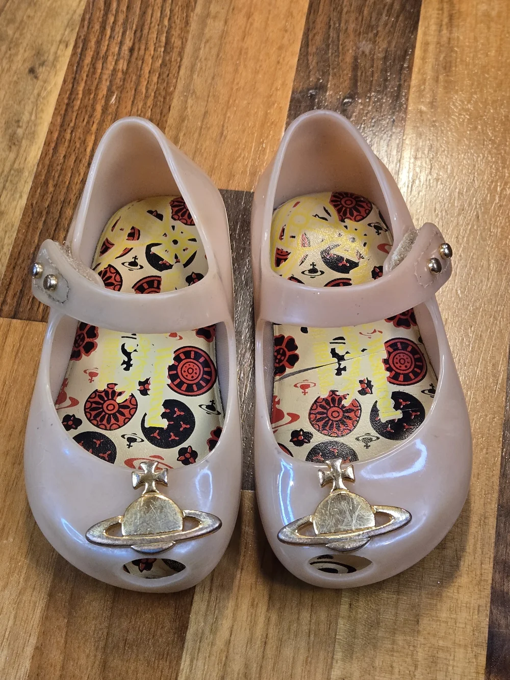 Mini Melissa x Vivienne Westwood Anglomania Orb Mary Janes